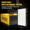 DEWALT High Efficiency Replacement Filter for DWXAF101 Air Filtration System, small image number 2