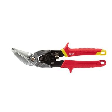 Milwaukee Straight Cut Offset Aviation Snips, large image number 0