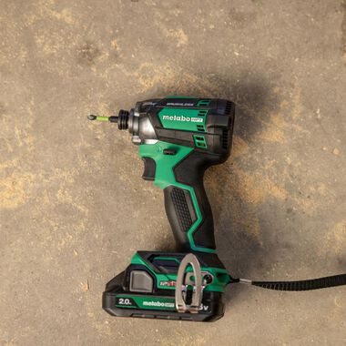 Metabo HPT 18V Cordless Triple Hammer Impact Driver 2Ah Batteries Kit, large image number 17