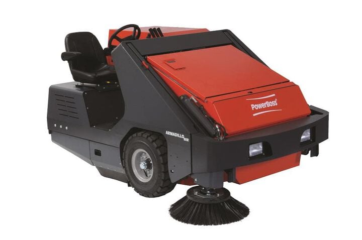 Powerboss Armadillo 9X Sweeper 35.5 HP Diesel