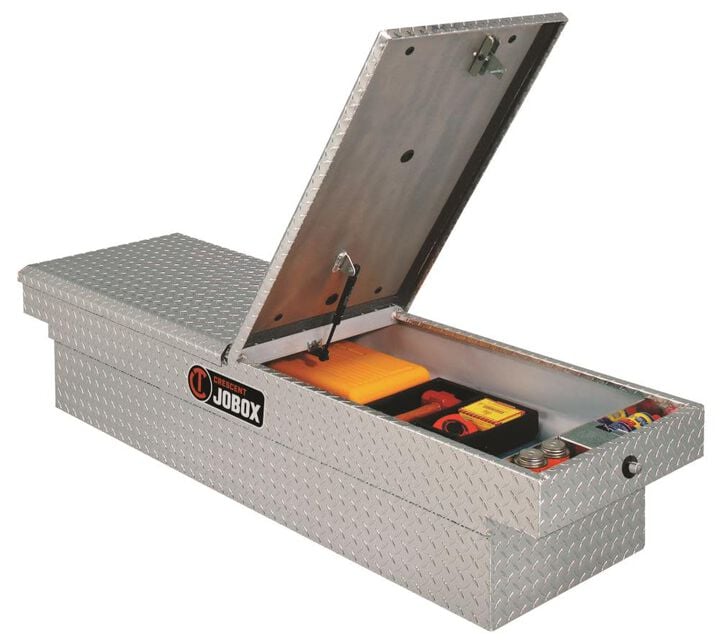 Crescent JOBOX Aluminum Mid Lid Rear-Hinged Fullsize Crossover Truck Box, large image number 0