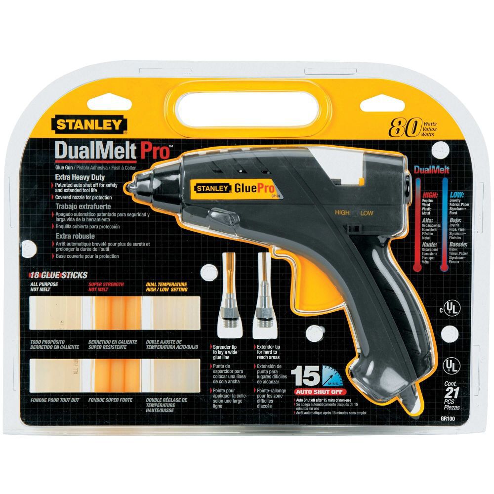 Stanley 8-1/2 Inch DUALMELT Pro Glue Gun Kit, large image number 3