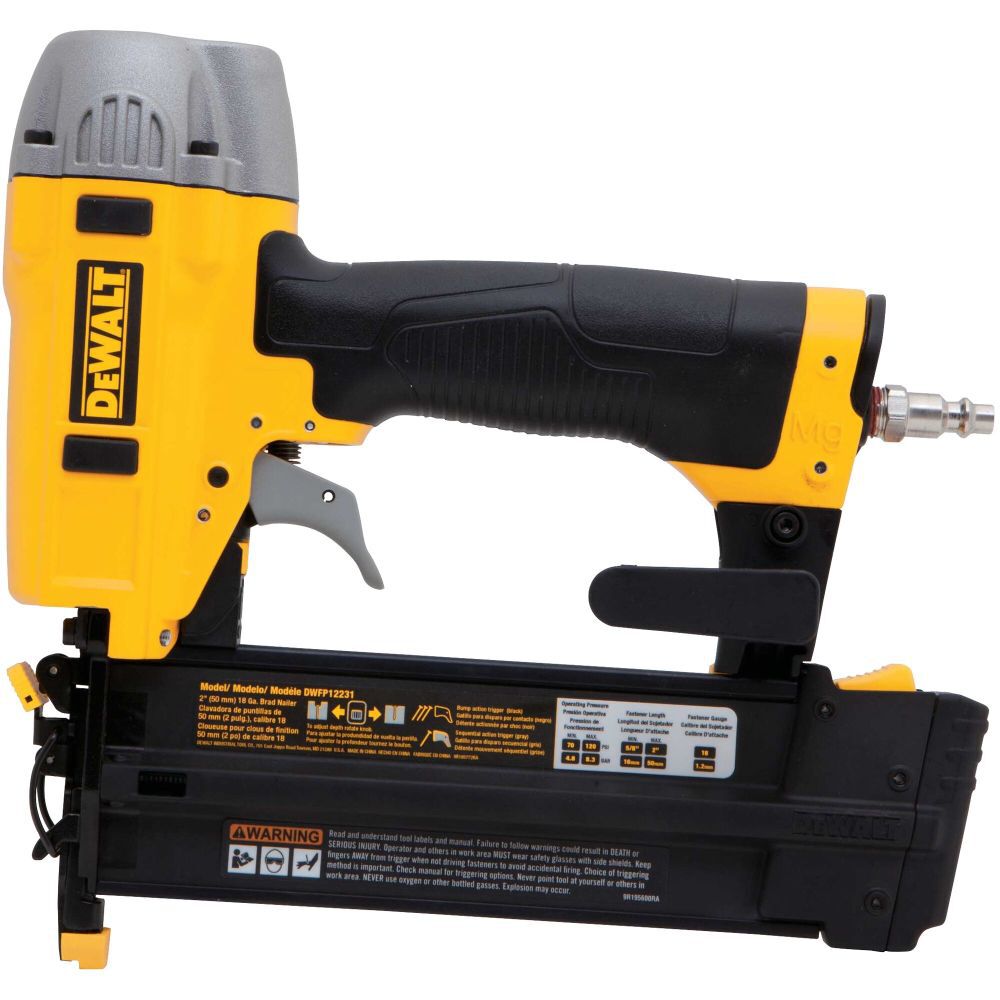 DEWALT Brad Nailer Kit 18 Gauge 2in DWFP12231 Acme Tools
