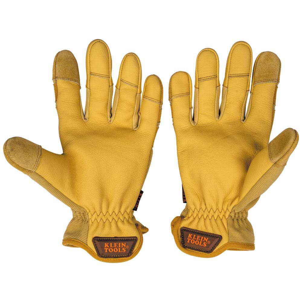 Klein Tools Leather All Purpose Gloves, Large, large image number 13