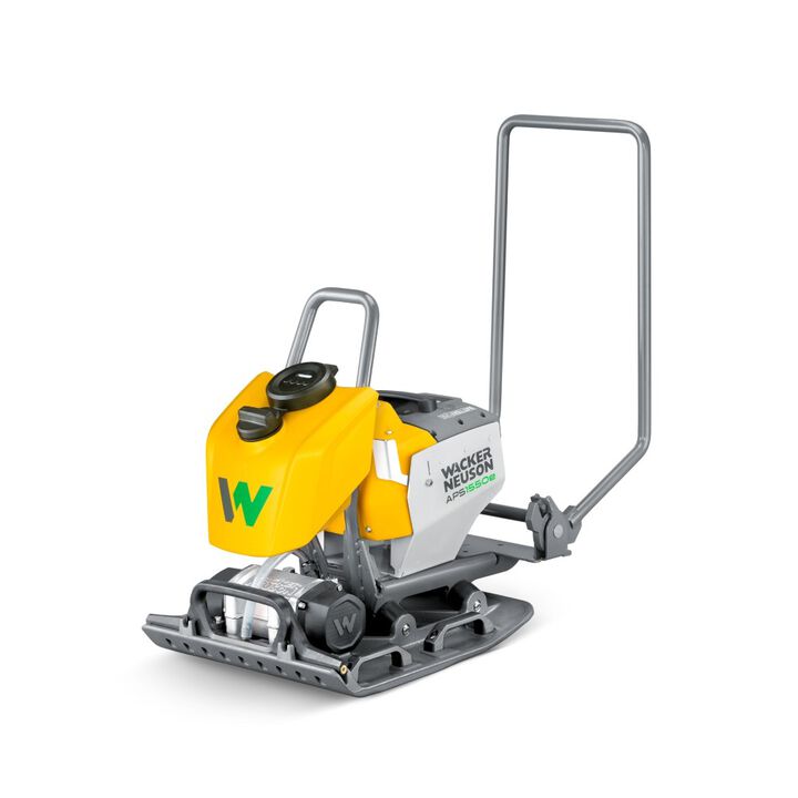 Wacker Neuson APS1550WE Battery Vibratory Plate with 2 BOB10 Batteries & Quick Charger