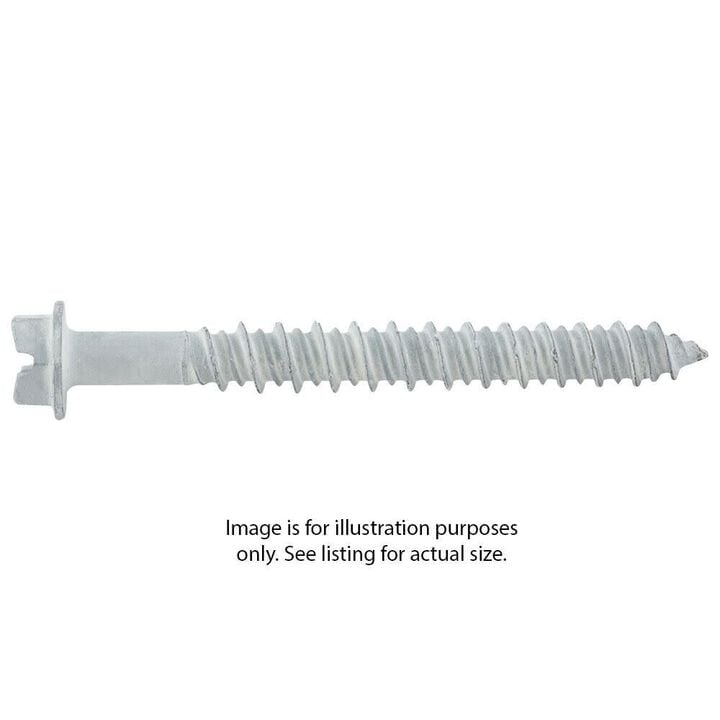 DEWALT Ultracon+ Screw Anchor Hex Washer Head 1/4 Inch x 6 Inch, large image number 1