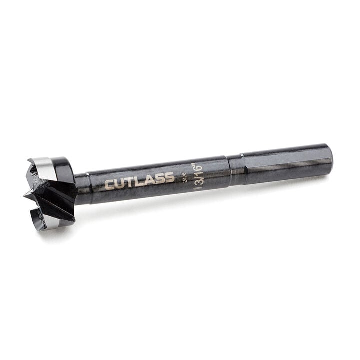 Commander Tool BLACK SHARK Pro Forstner Bit Cutlass 13/16 Inch Forged Steel