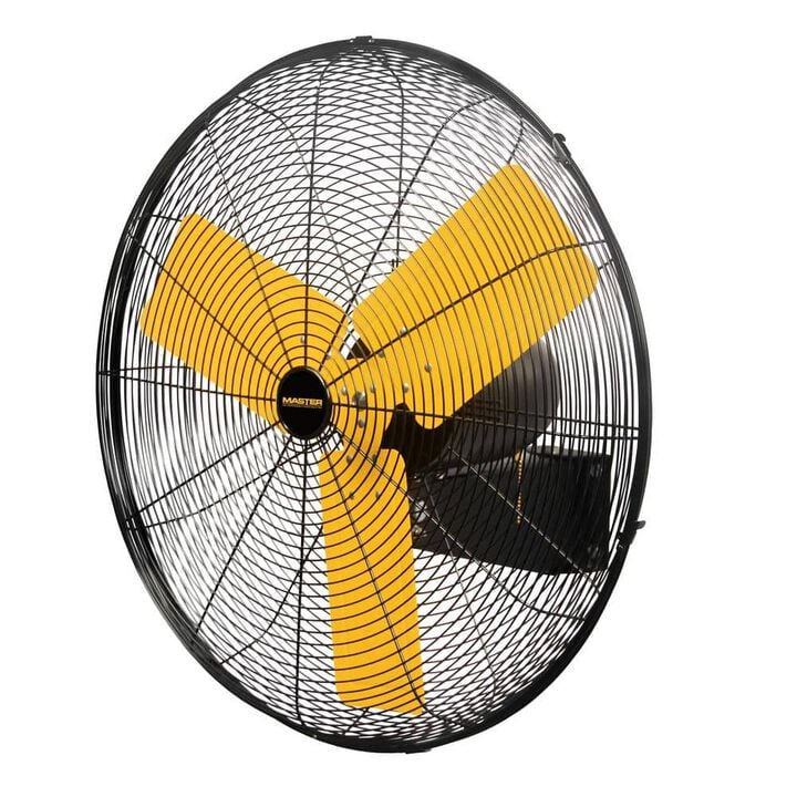 Master 24 Inch Diameter Black High Velocity Wall Mount Fan