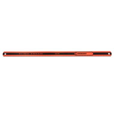 Crescent 10in Bi-Metal Hacksaw Replacement Blade, 24 TPI, 3pk