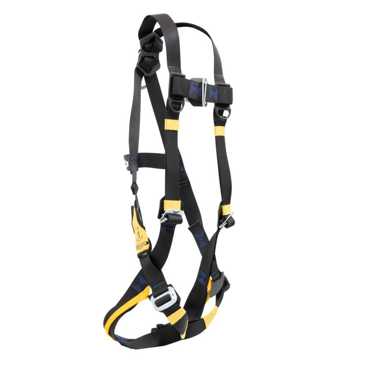 Werner Standard Full Body Harness with Pass Thru Leg and Chest Buckle, Medium/Large, large image number 0