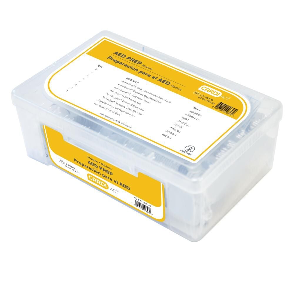 Aero Healthcare CARDIACT LIFEPAK CR2 Fully-automatic, USB, English with Handle Standard Cabinet, large image number 3