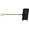True Temper 24in Poly Snow Pusher with D-Grip Steel Handle, small image number 2