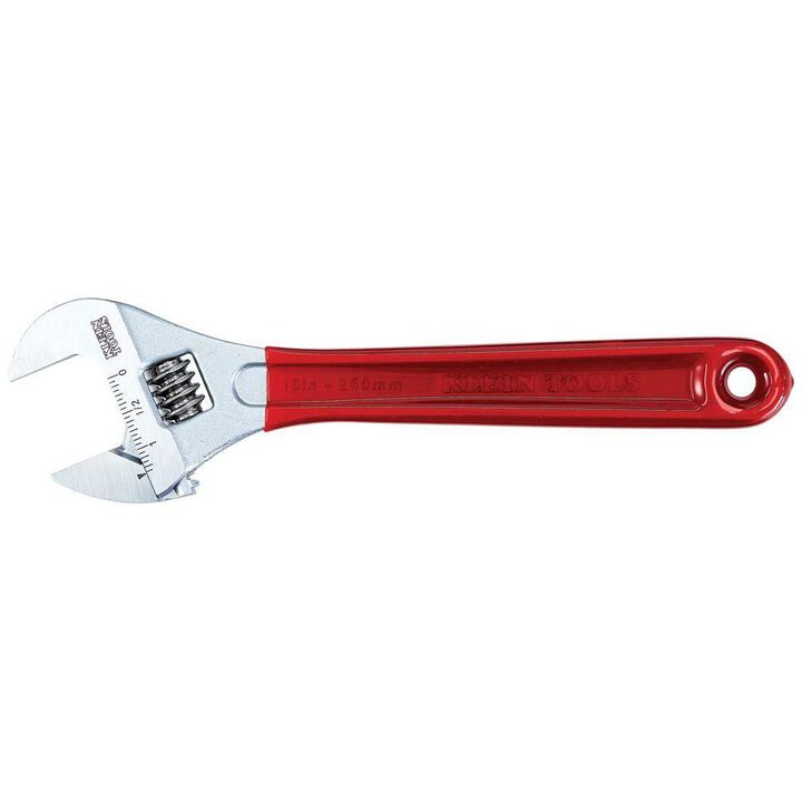 Klein Tools 10 Inch Precision Adjustable Wrench, large image number 7