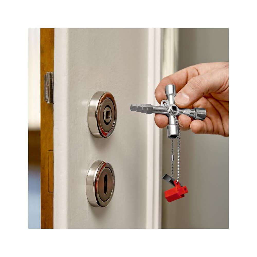 Knipex Profi Key For All Standard Shut Off Systems, large image number 10