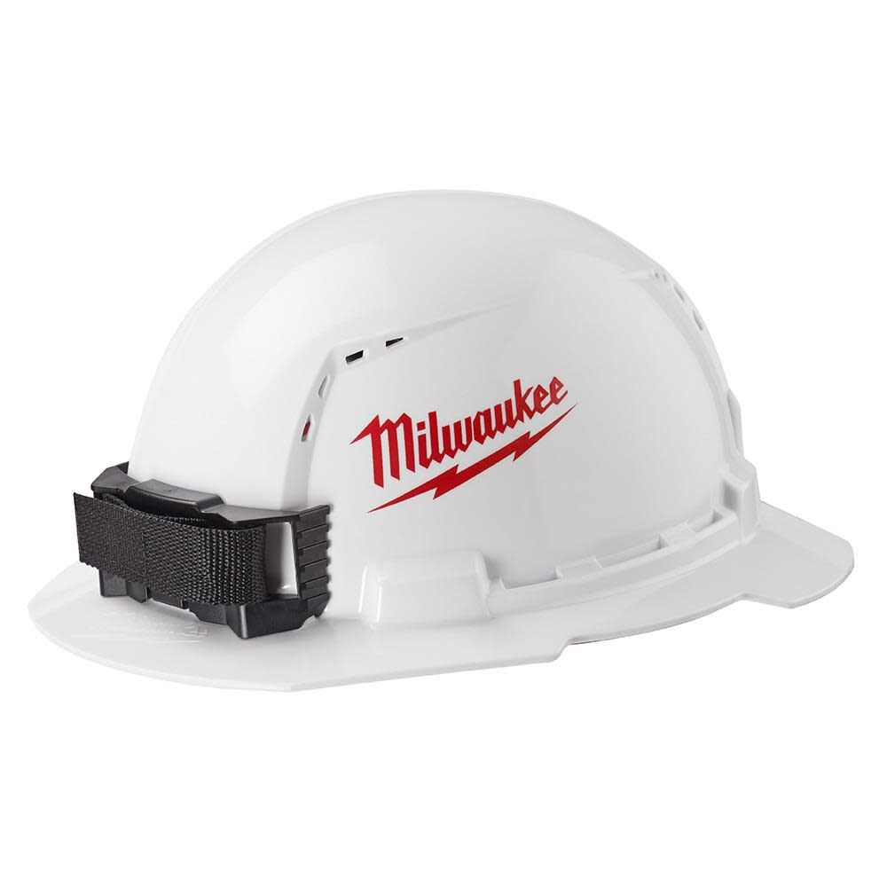 Milwaukee hard hat light clips top