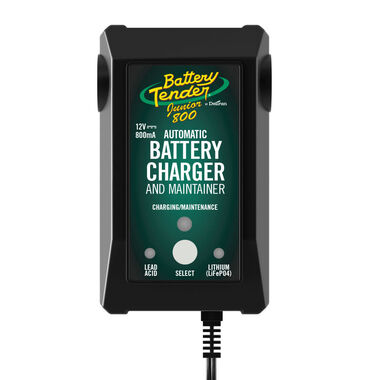Battery Tender Lead Acid/Lithium Selectable Battery Charger 12V 800mA
