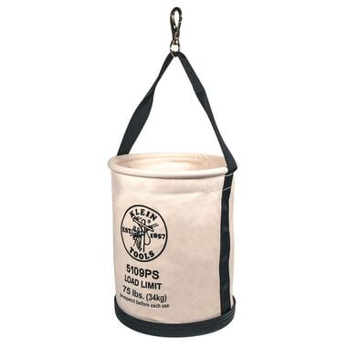 Klein Tools Wide Straight Wall Bucket with Pocket, large image number 0