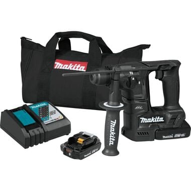 Makita 18V LXT Sub-Compact 11/16in Rotary Hammer Kit Accepts SDS-Plus Bits