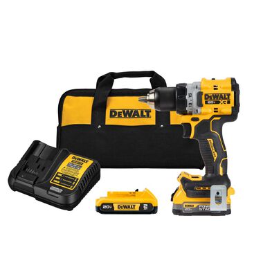 DEWALT 20V XR COMPACT DRILL DRIVER with POWERSTACK