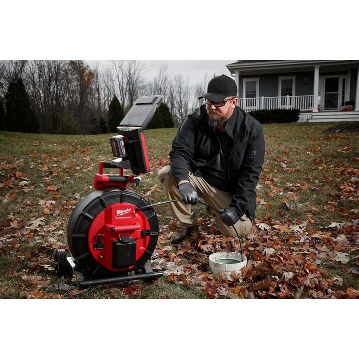 Milwaukee 200 Ft. Mid-Stiff Modular Pipeline Inspection Reel, large image number 7