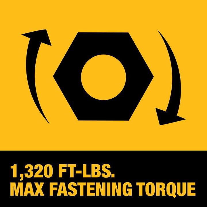 DEWALT 20V 1/2 High Torque Impact Wrench Kit, large image number 6