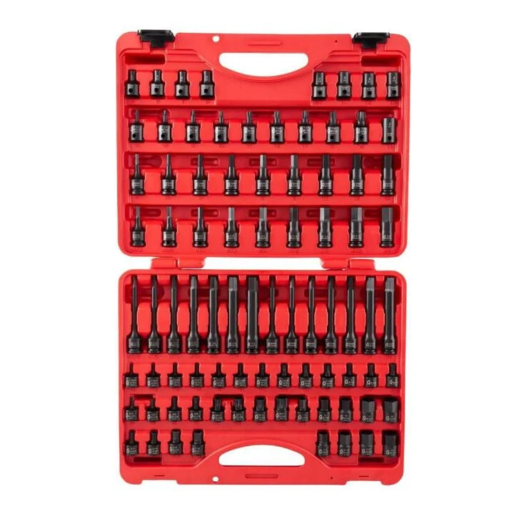 Sunex 3/8 In. Drive Master Hex Bit Impact Socket Set 84 Pc