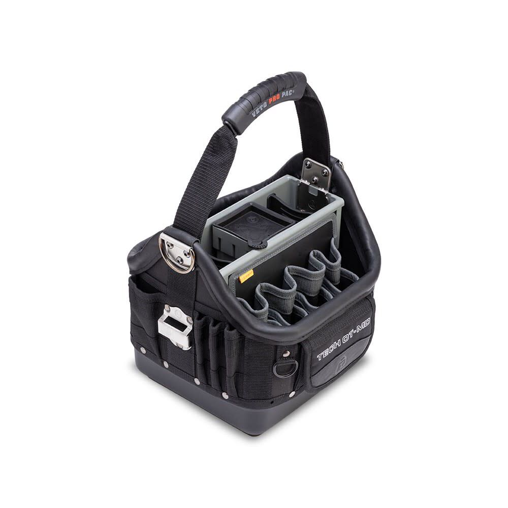 Veto Pro Pac Compact Deep Base Open-Top Tech Tool Bag, Black, large image number 10