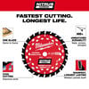 Milwaukee 6-1/2 Inch 24T NITRUS Carbide Framing & Demolition Circular Saw Blade 10 Piece Bundle, small image number 4