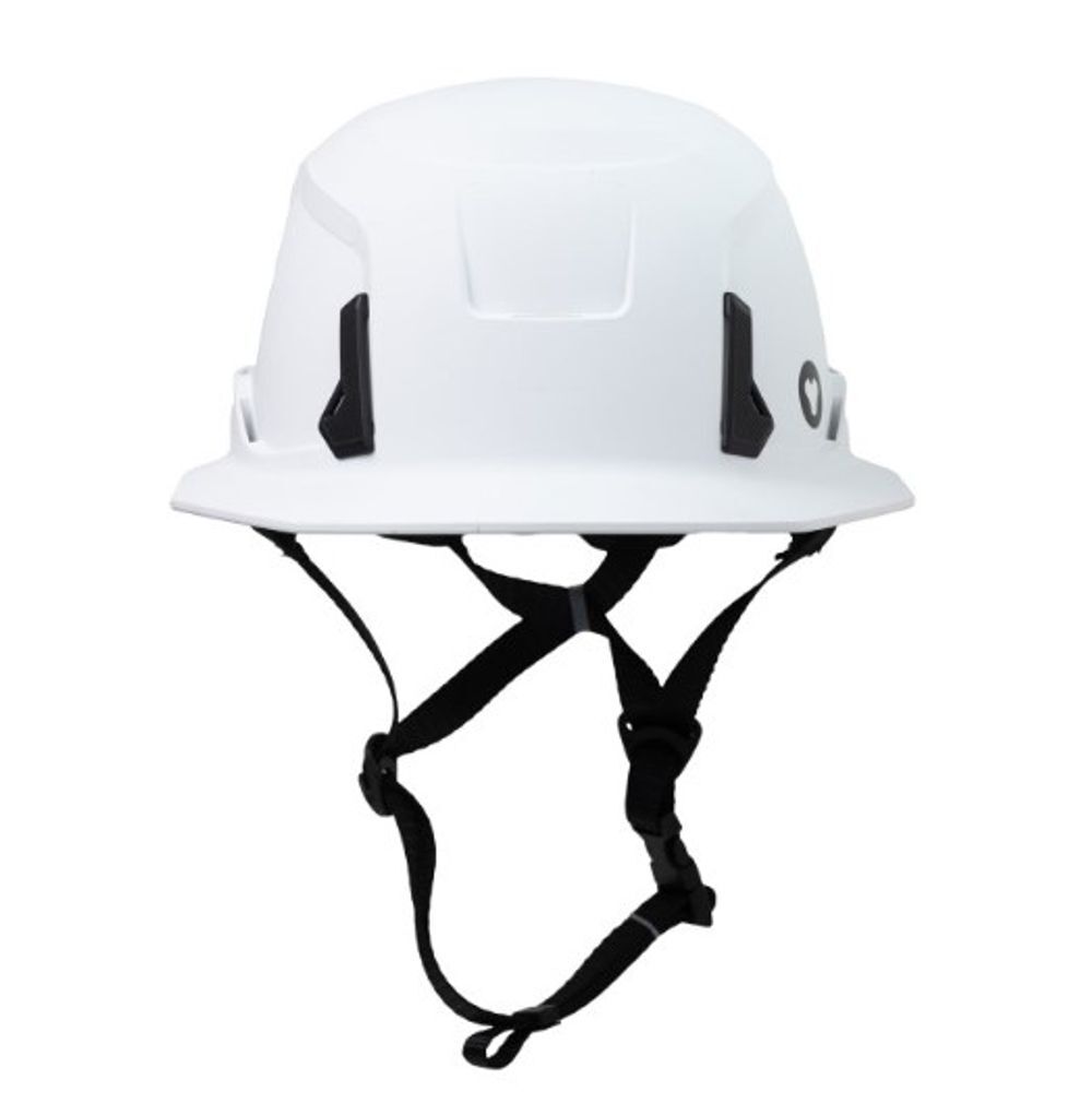 SECURIS Type II Class C Construction Grade Full-Brim Hard Hat White, large image number 4