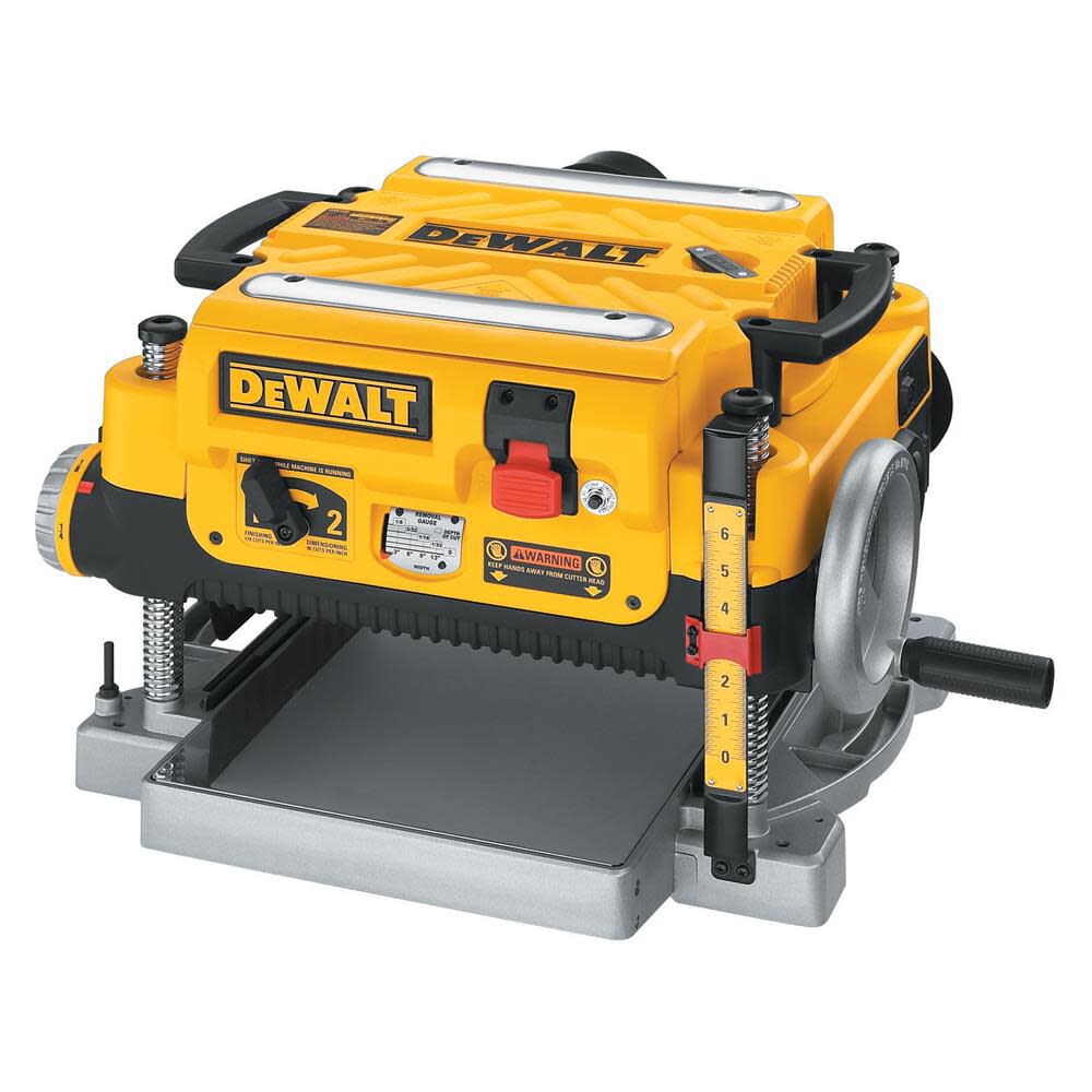 DeWalt Heavy-Duty 13" Three Knife, Two Speed Thickness Planer - DW735