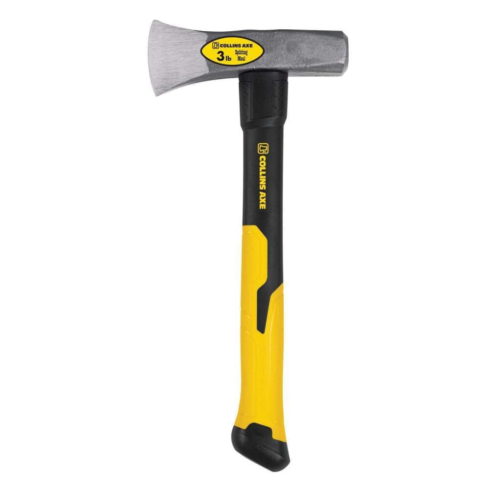 Truper 3 Lbs High Carbon Steel Blade Splitting Maul with 16 Inch Fiberglass, large image number 1