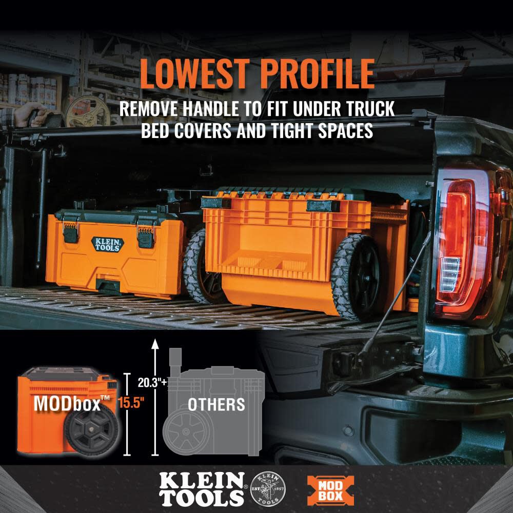 Rolling truck tool deals box