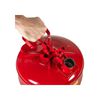 Justrite 5 Gal Steel Safety Red Gas Can Type I with Flame Arrester, small image number 3