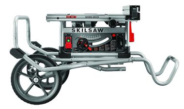 SKILSAW Table Saw 10in Heavy Duty Worm Drive with Stand, large image number 1