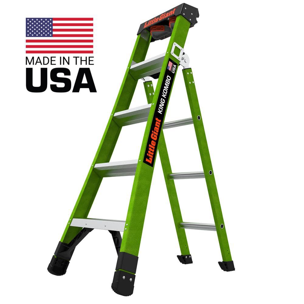 Little Giant Safety King Kombo 2.0 Pro M5 Type 1AA Fiberglass, large image number 1