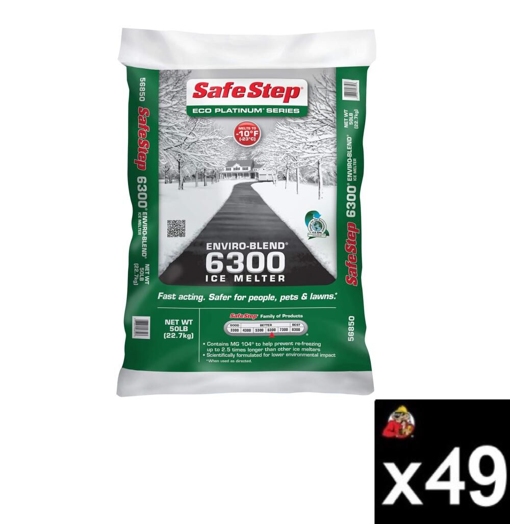 Safe Step 6300 50lbs Enviro Blend Ice Melter 49 Bags, large image number 1