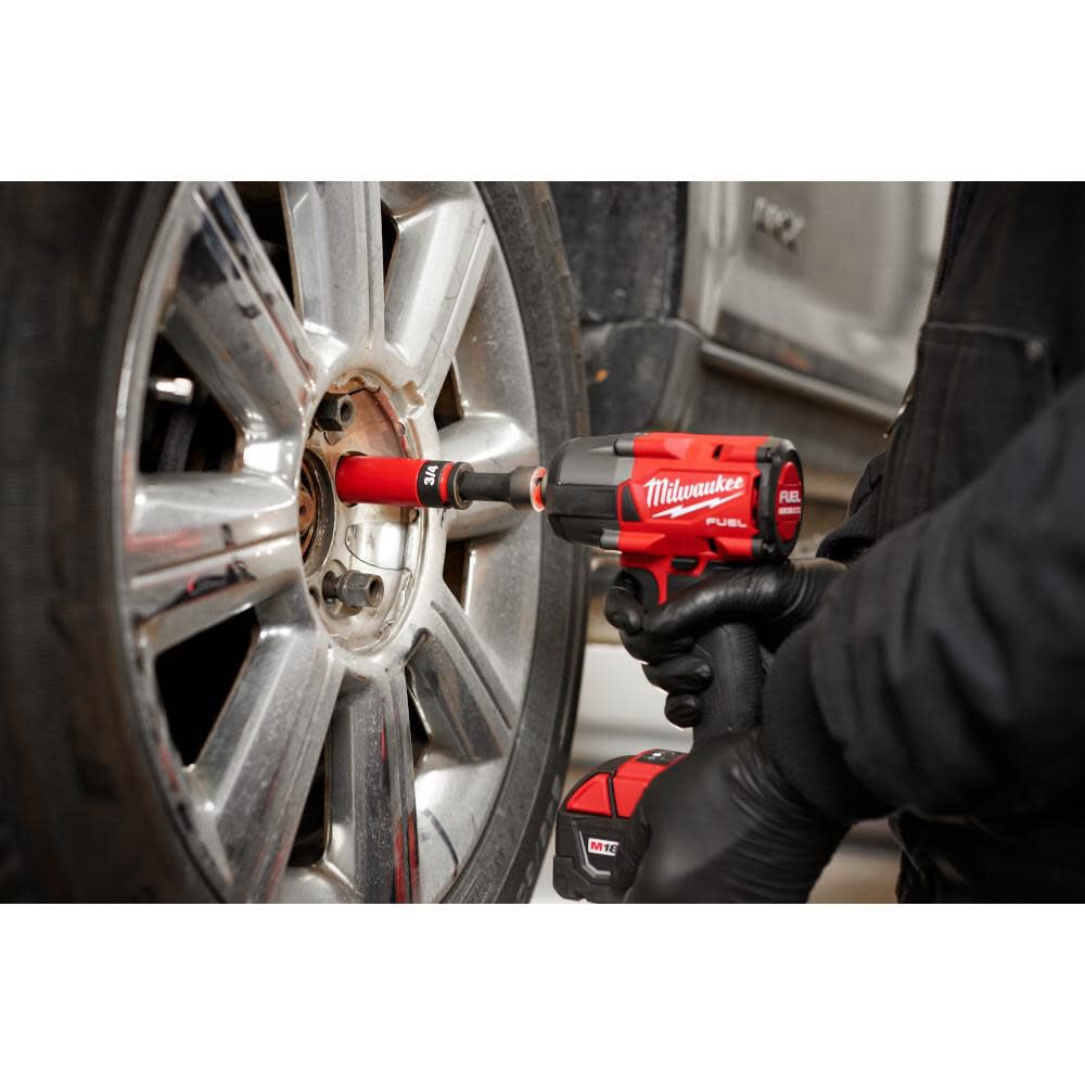 Milwaukee SHOCKWAVE Impact Duty Socket 1/2 Drive 23MM Metric Lug Nut Wheel, large image number 9