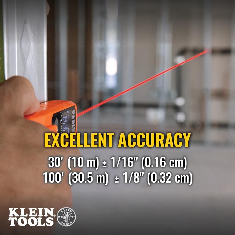 Klein Tools Compact Laser Distance Measure, large image number 4