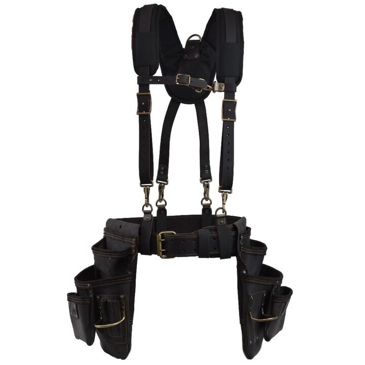 Ox Tools Framing Rig With Suspenders Oil-Tanned Leather