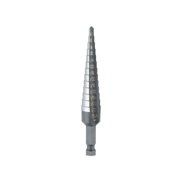 Irwin Step Drill Bit Set General Purpose 4-Piece, large image number 1