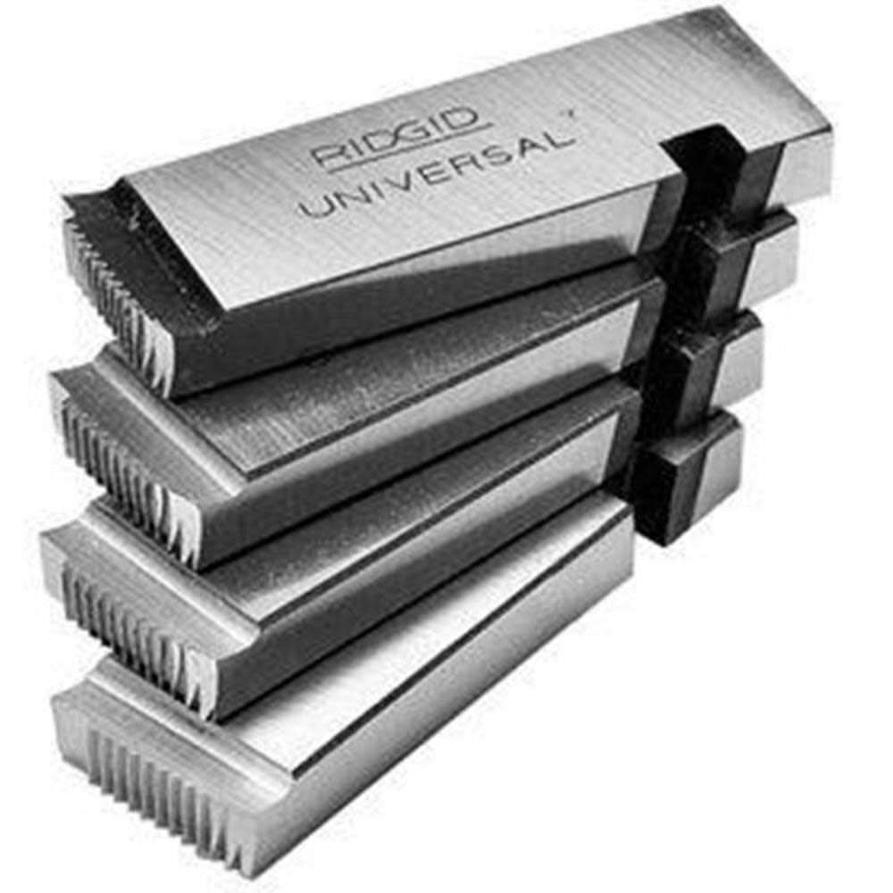Ridgid Machine NPT Pipe Threading Right Hand Replacement Alloy Dies for Universal Die Heads, 4 Pieces, large image number 1