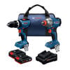 Bosch 18V Impact Wrench & Drill Driver Combo Kit, small image number 1