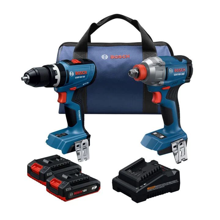 Bosch 18V Impact Wrench & Drill Driver Combo Kit