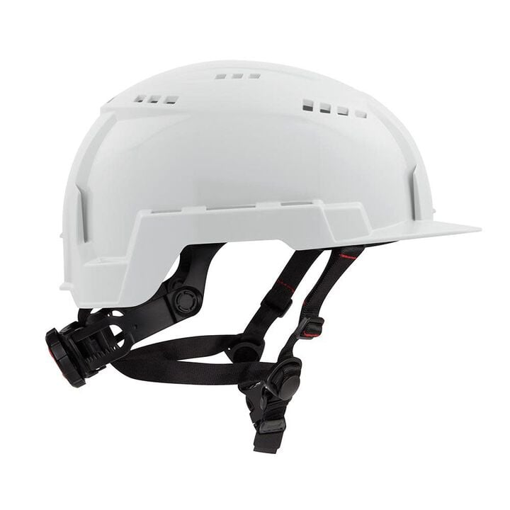 Milwaukee BOLT White Front Brim Vented Helmet Class C & Cooling Fan Bundle, large image number 8