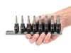 Tekton 3/8 Inch Triple Square Impact Bit Socket Set, 8 Piece (M4-M12), small image number 3