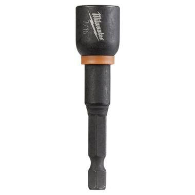 Milwaukee SHOCKWAVE 2-9/16 in. Magnetic Nut Driver 7/16 in., large image number 0