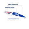Lenox DemoWolf Reciprocating Saw Blade Bi-Metal, 9 Inch, 6 TPI, 5 Pieces, small image number 2
