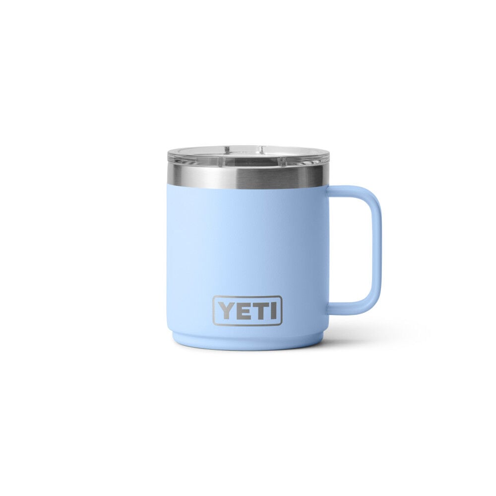 YETI Rambler 10 Oz Stackable Mug with Magslider Lid, Big Sky Blue – 21071504631