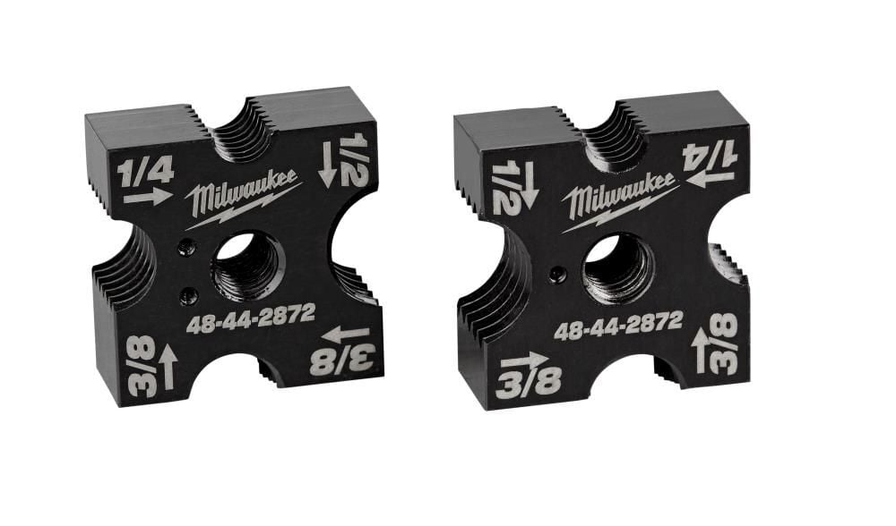 Milwaukee 1/4 in. 3/8 in. 1/2in. Replacement Cutting Die Set, large image number 1