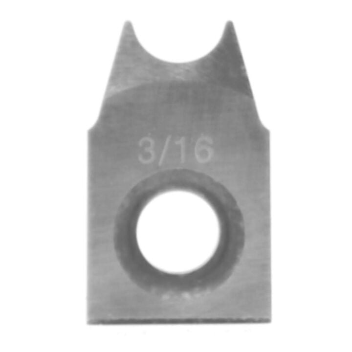 Easy Wood Tools 3/16 Inch Carbide Negative Rake Replaceable Beading Cutter, large image number 0